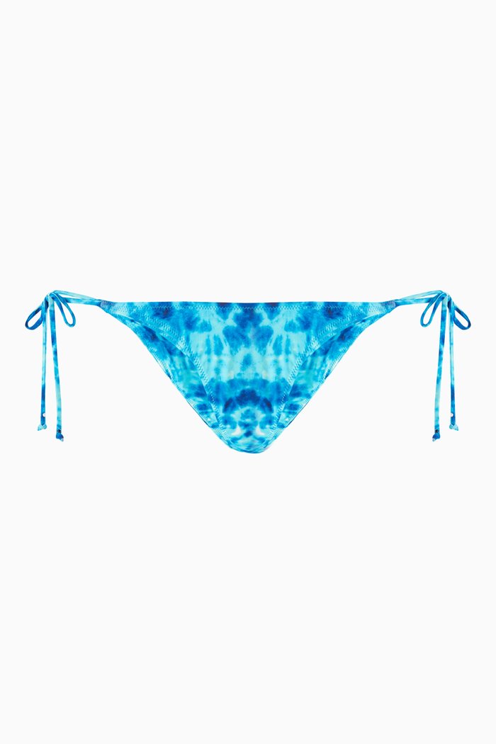 

90’s Bikini Briefs in Stretch Nylon, Blue