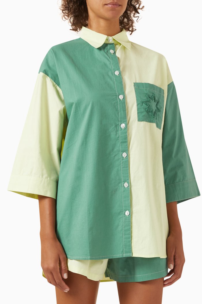 

The Vacay Shirt in Cotton, Multicolour