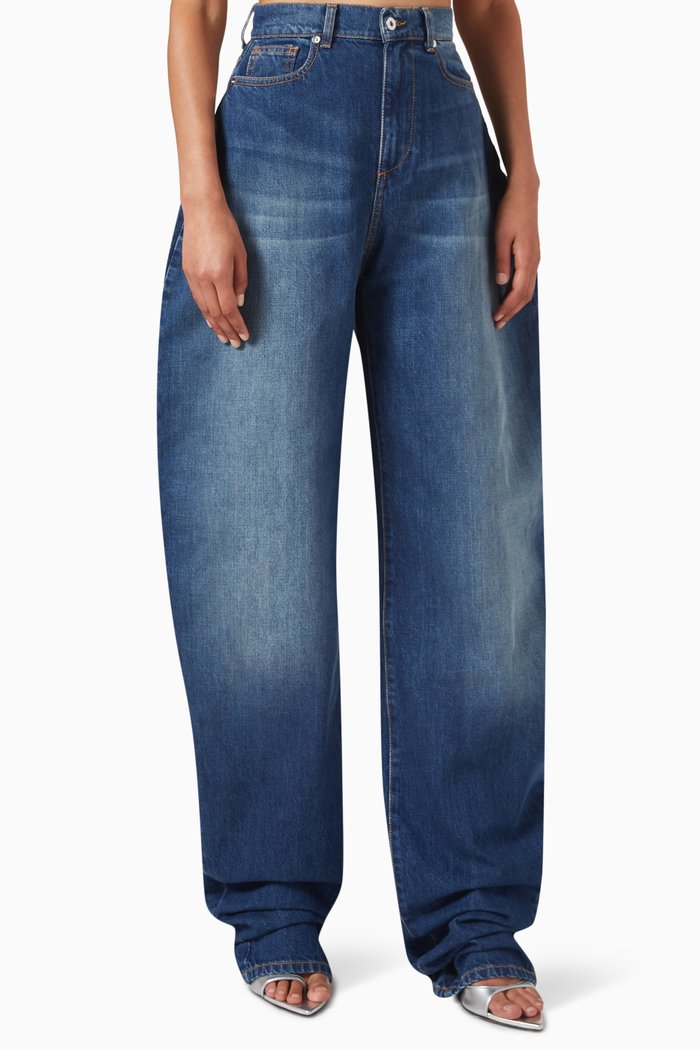 

Balloon Jeans in Denim, Blue