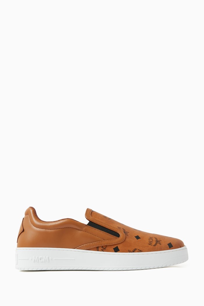 

Neo Terrain Slip-on Sneakers in Visetos, Brown