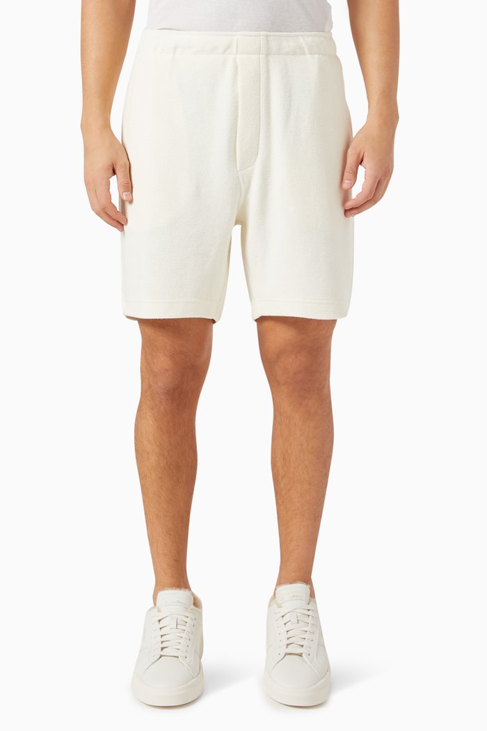 

Bouclé Shorts in Cotton-blend, Neutral