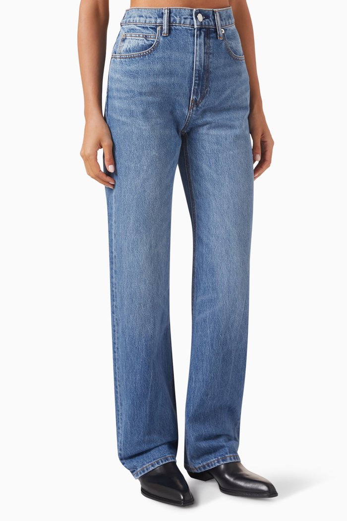 

EZ Relaxed Jeans in Denim, Blue
