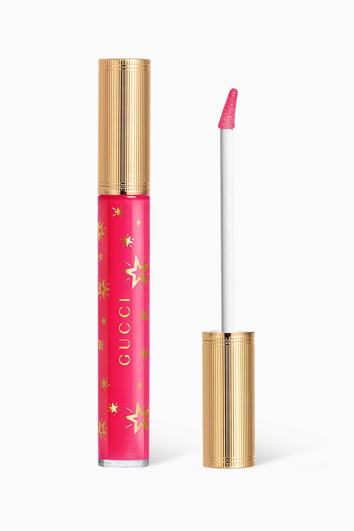 

414 Virginia Fuschia Gloss à Lèvres Plumping Lip Gloss, 6.5ml, Pink