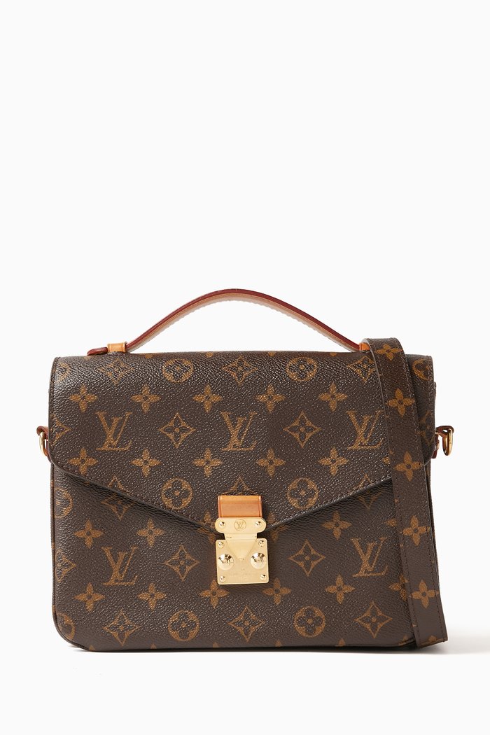 

Pochette Metis Crossbody Bag in Monogram Canvas, Brown