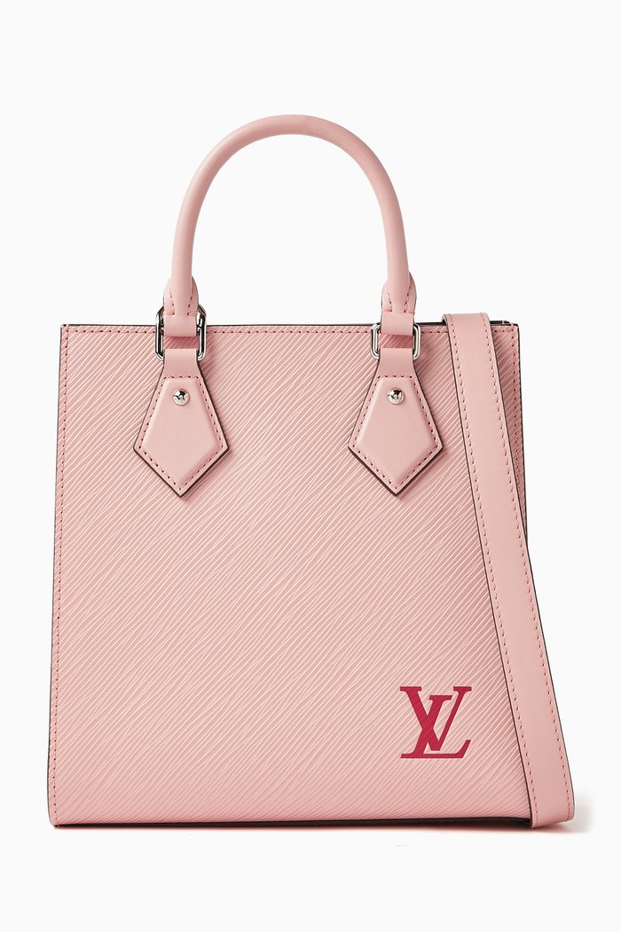 

Unused Sac Plat BB Shoulder Bag in Leather, Pink