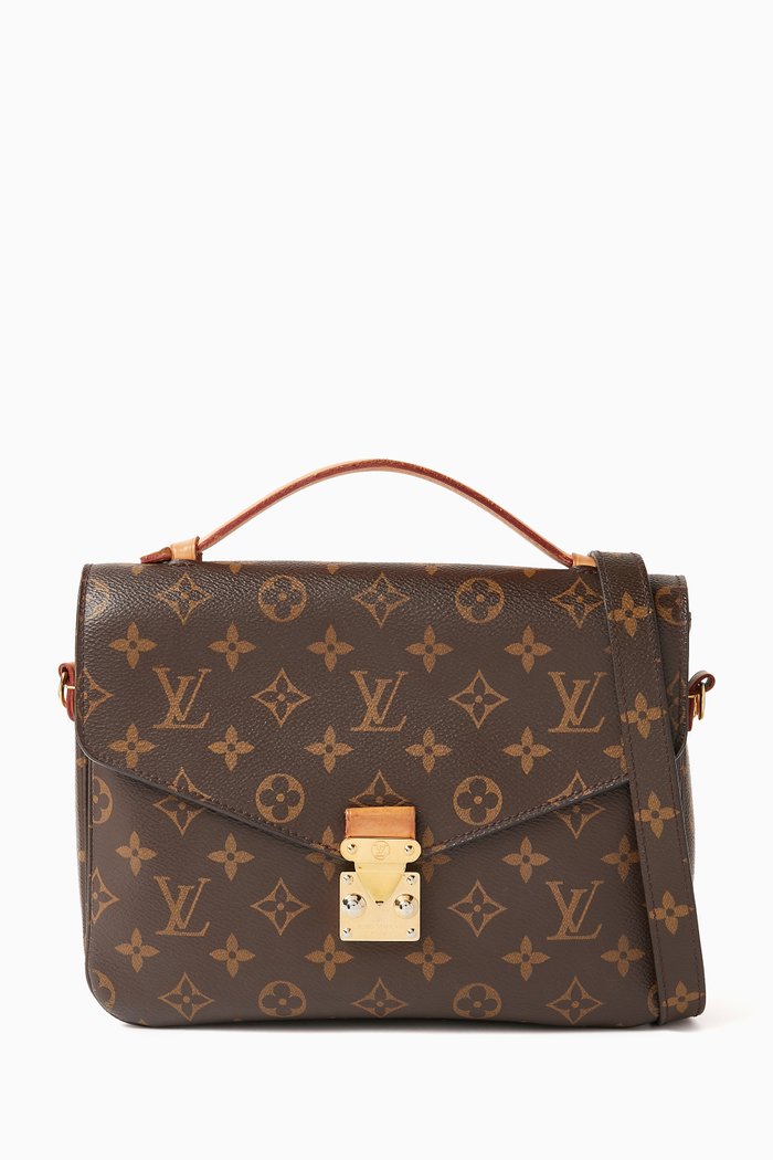 

Pochette Metis Crossbody Bag in Monogram Canvas, Brown