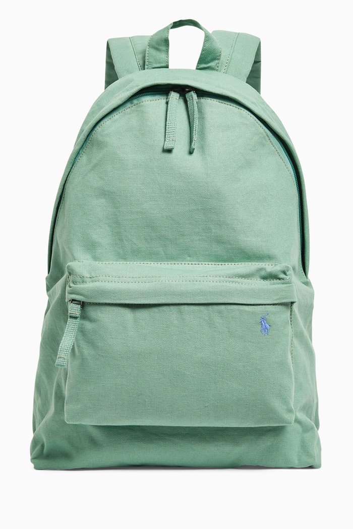 

Pony Backpack in Canvas, Green