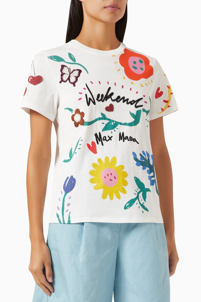 

Cinema T-shirt in Cotton, White