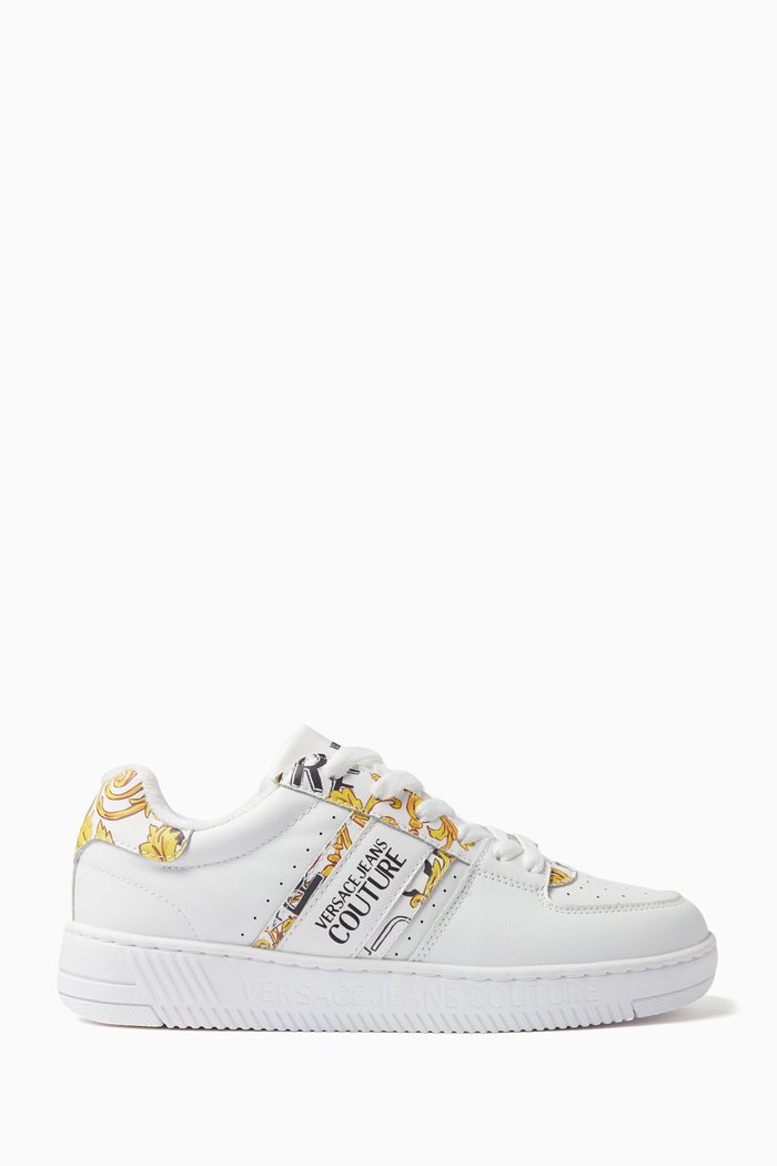 

Meyssa Low-top Sneakers in Leather, White