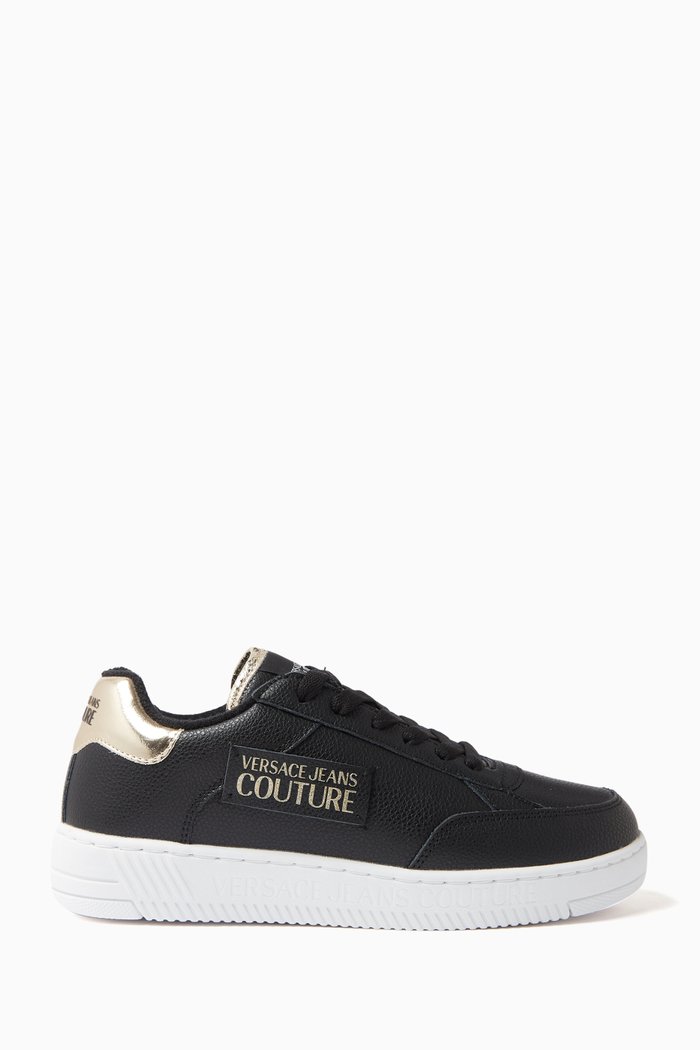 

Meyssa Low-top Sneakers in Leather, Black