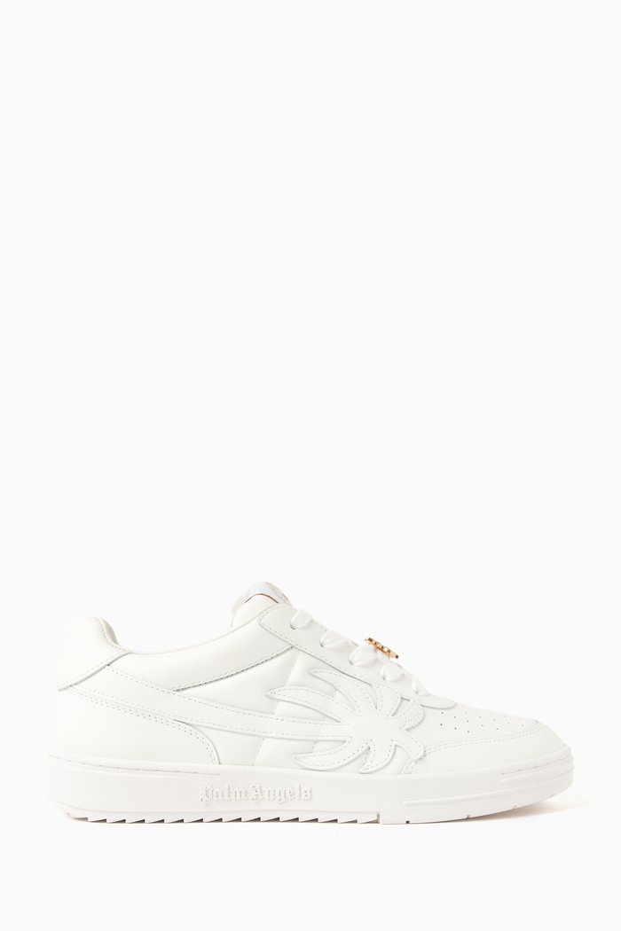 

Palm Beach University Sneakers in Leather, White