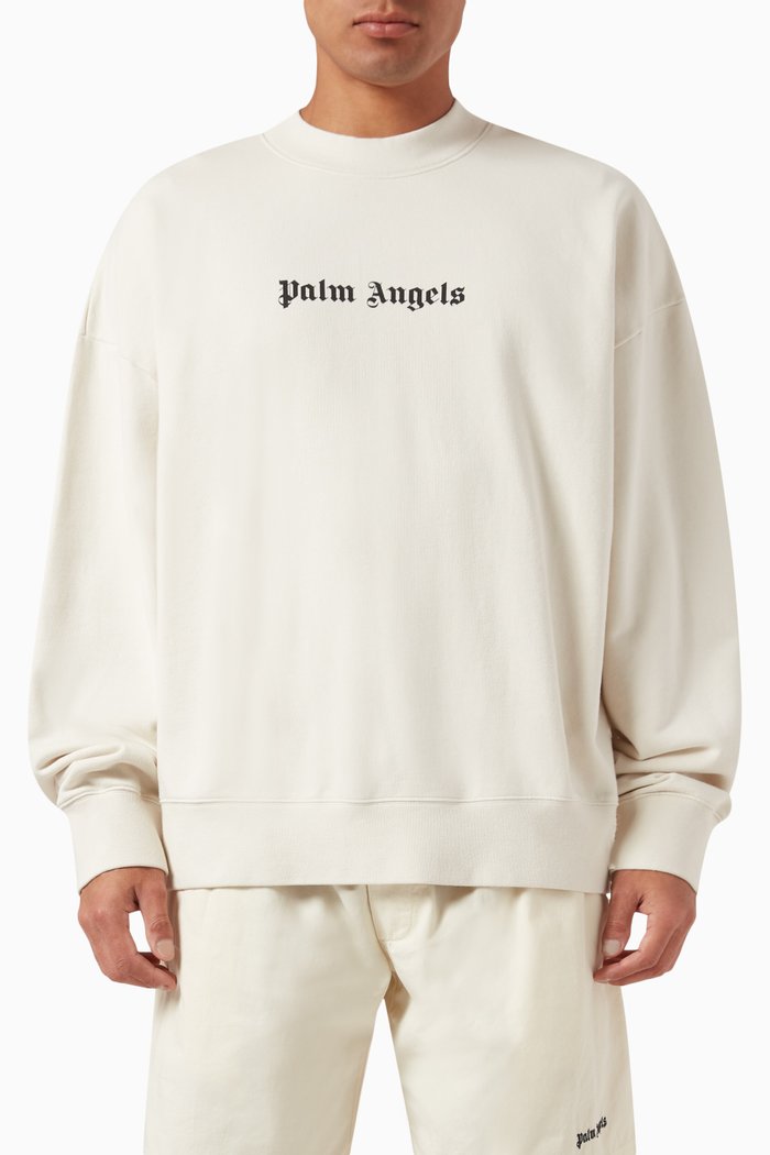 

Logo-print Sweatshirt in Cotton-jersey, White
