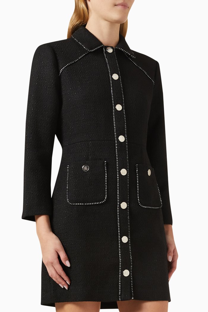 Randaille Mini Dress, Black