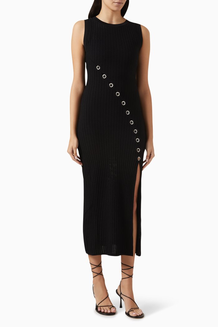 

Evy Embellished Dress, Black