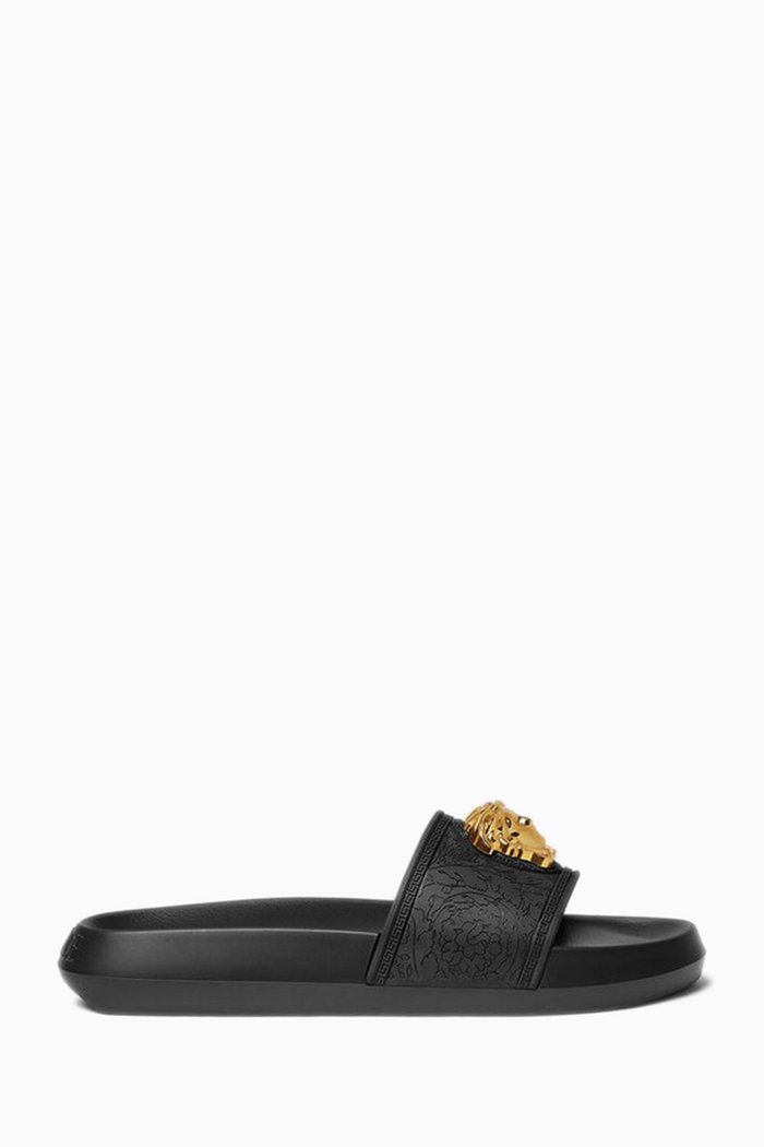 

Medusa Slides in Rubber, Black