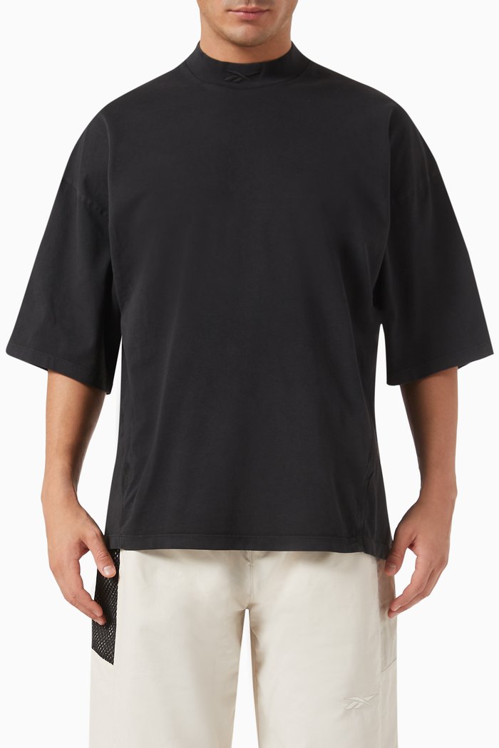 

Unisex Oversized T-shirt in Cotton, Black