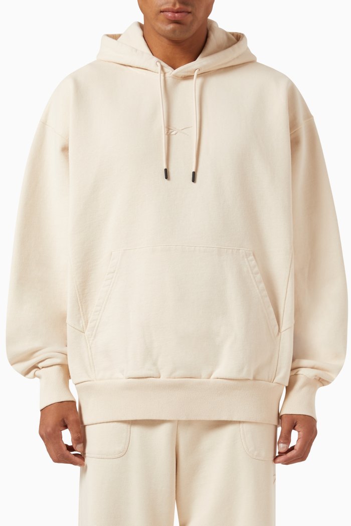 

Unisex Oversized Hoodie in Cotton, White