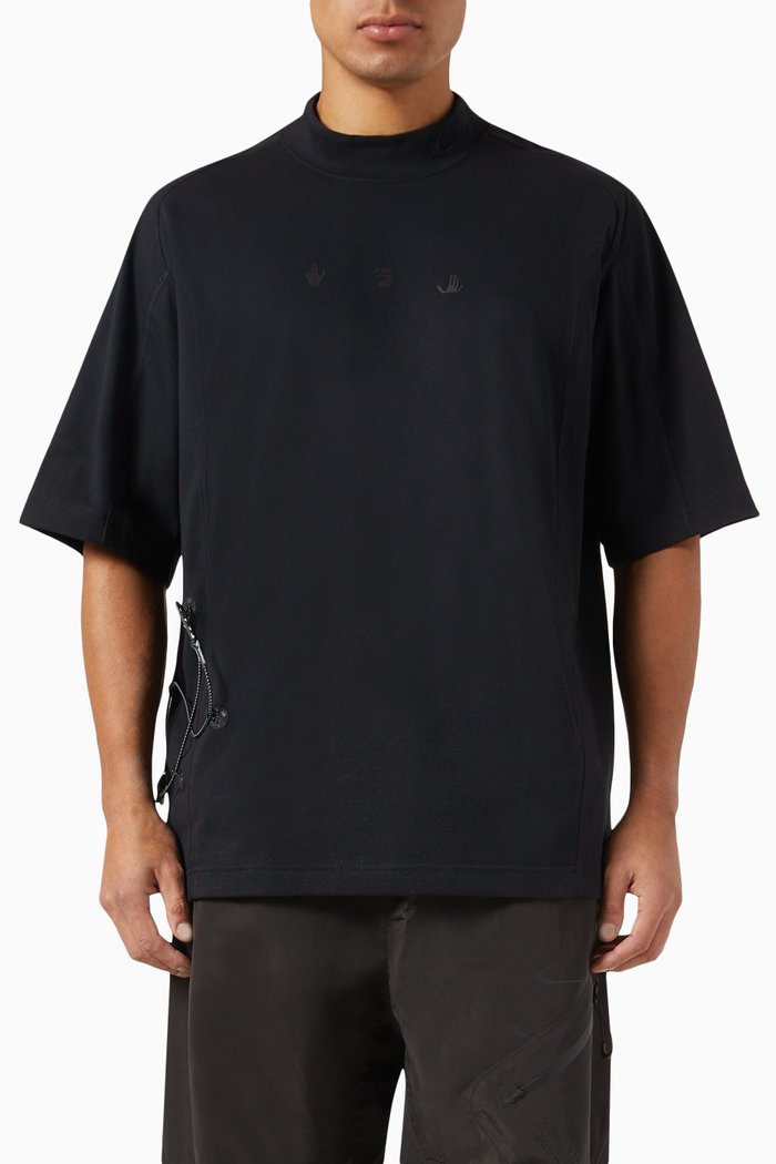 

x Off-White Bungee T-shirt in Cotton-blend, Black