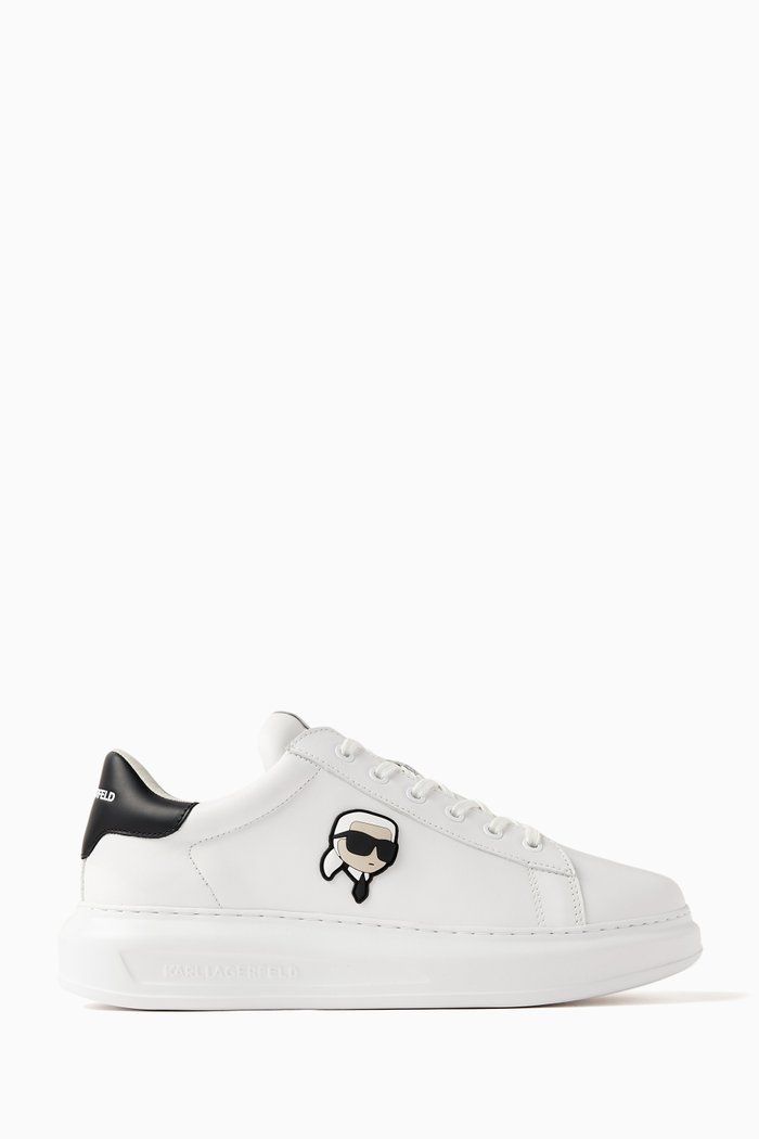 

Kapri Ikon Sneakers in Leather, White