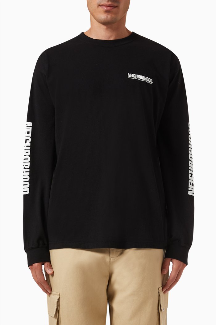 

NH 5 T-shirt in Cotton-jersey, Black