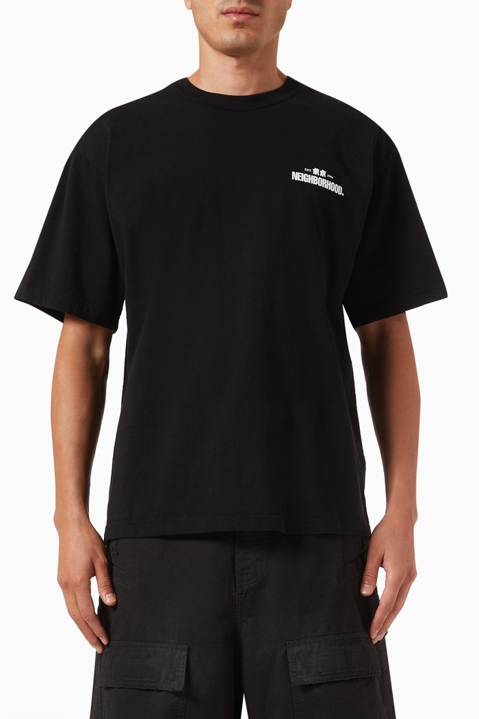 

NH 5 T-shirt in Cotton-jersey, Black