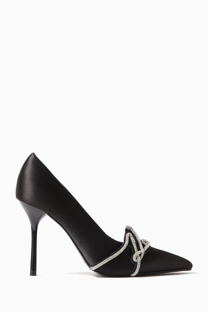 

Sarabande Signia 100 Pumps in Satin, Black