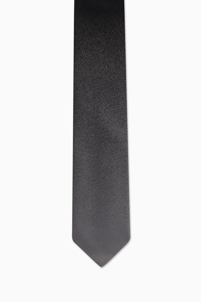 

Nuanced Tie in Silk Jacquard, Black