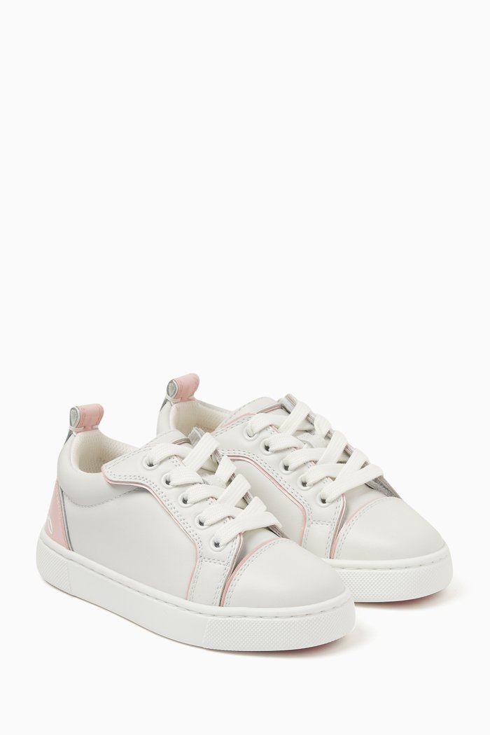 

Funnyto Sneakers in Calf Leather, White