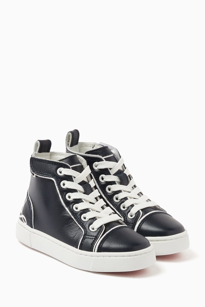 

Funnytopi Sneakers in Calf Leather, Blue