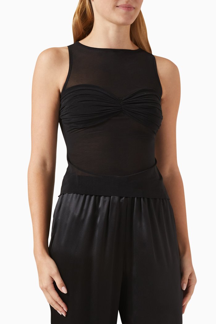 

Rose Top in Knit, Black