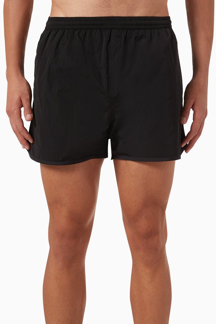 

Swim Shorts in Nylon Canvas, Black