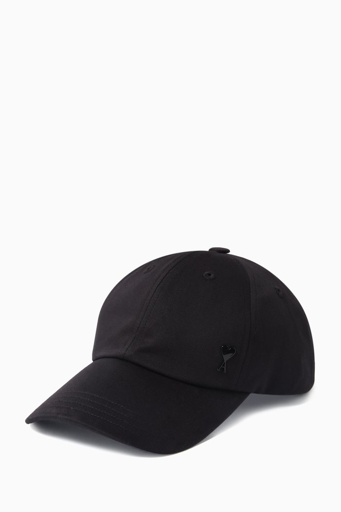

Logo Patch Baseball Cap, Black