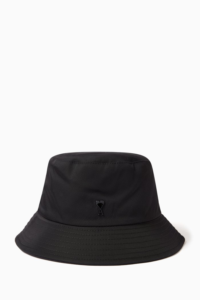 

Reversible Logo Bucket Hat, Black