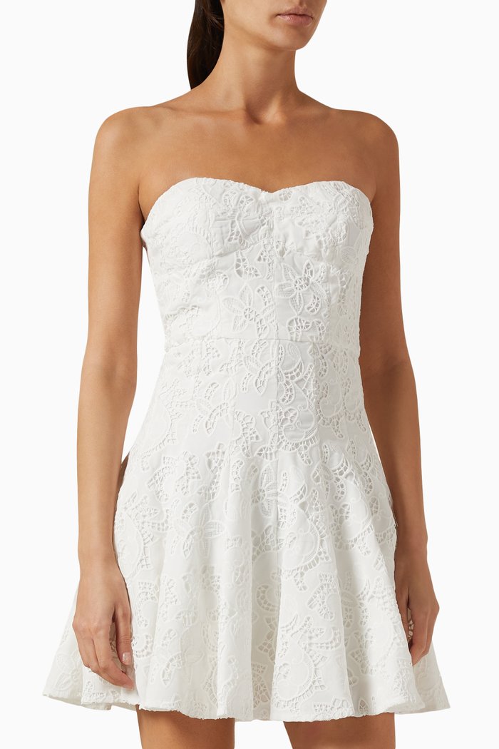

Blanche Mini Dress, White