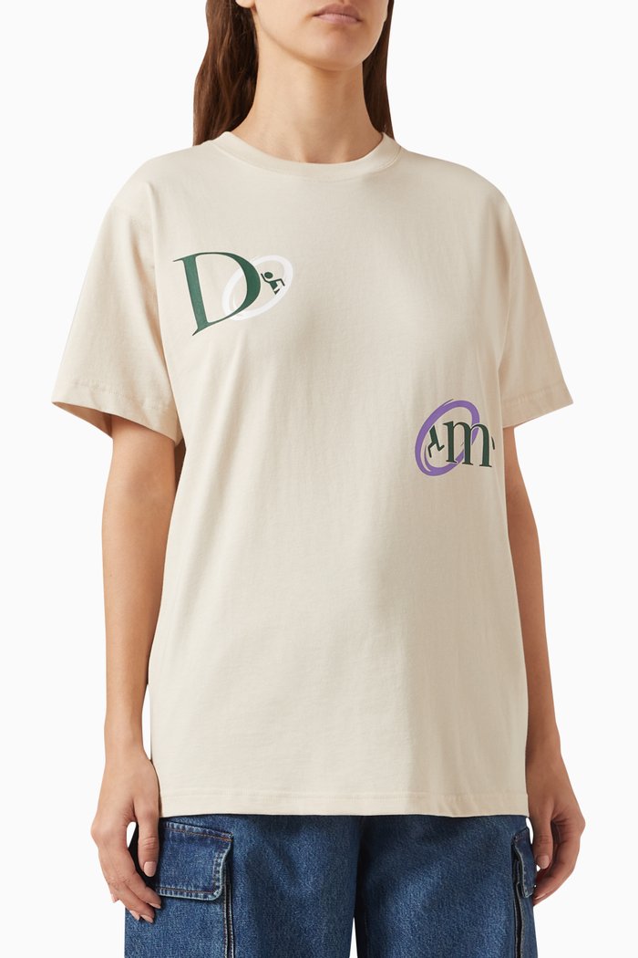 

Classic Portal T-shirt in Cotton, Neutral