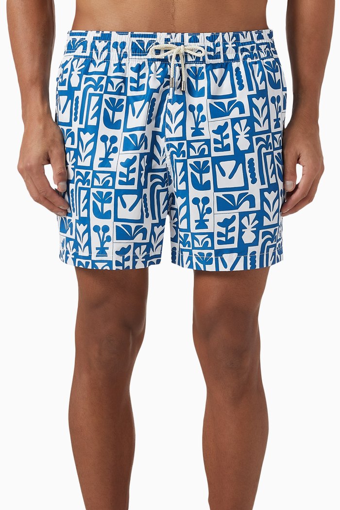

Blooming Classic Swim Shorts, Blue