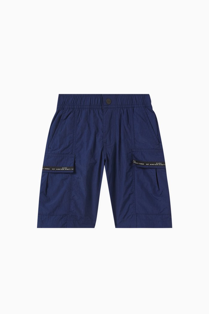 

Cargo Shorts in Nylon, Blue