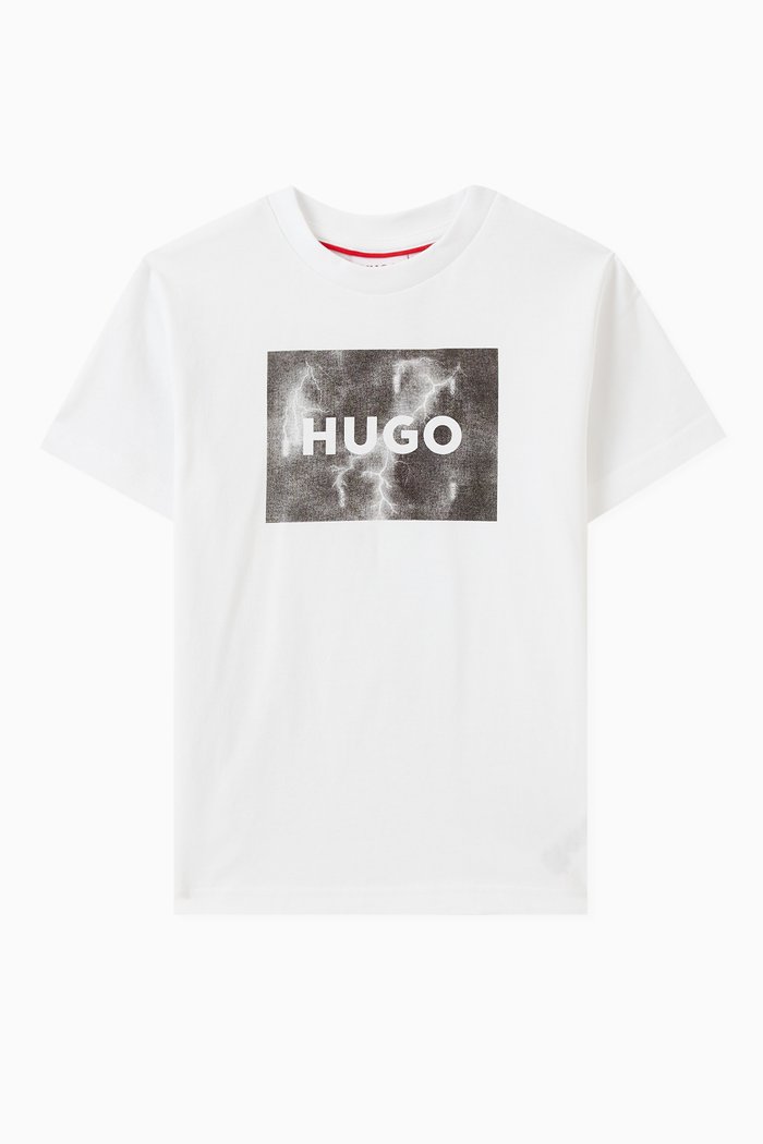 

Logo-print T-shirt in Cotton, White