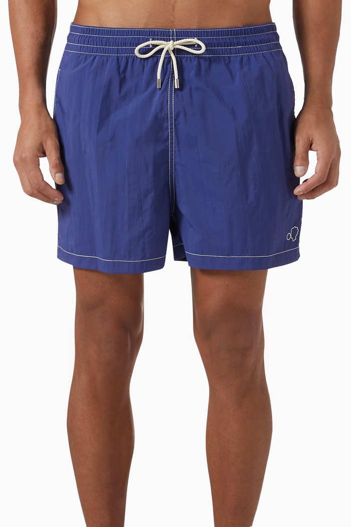 

Classic Swim Shorts in Recycled PET, Blue