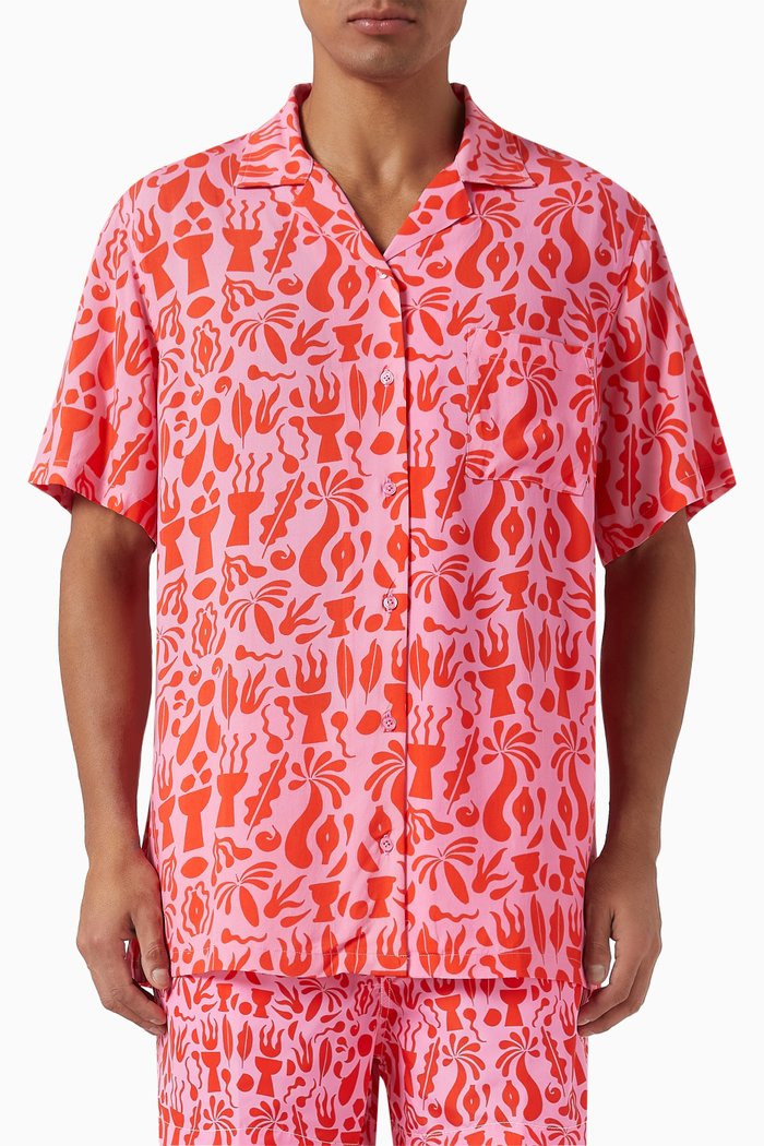 

Tulum Shirt in Ecovero Viscose, Pink