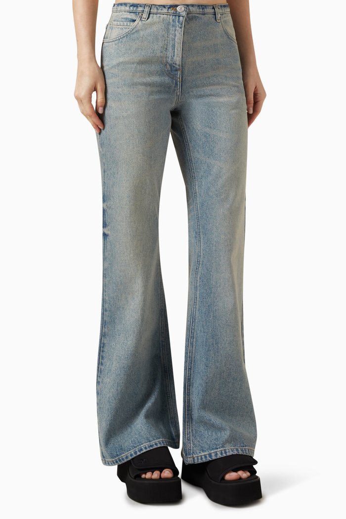 

Bootcut Jeans in Denim, Blue