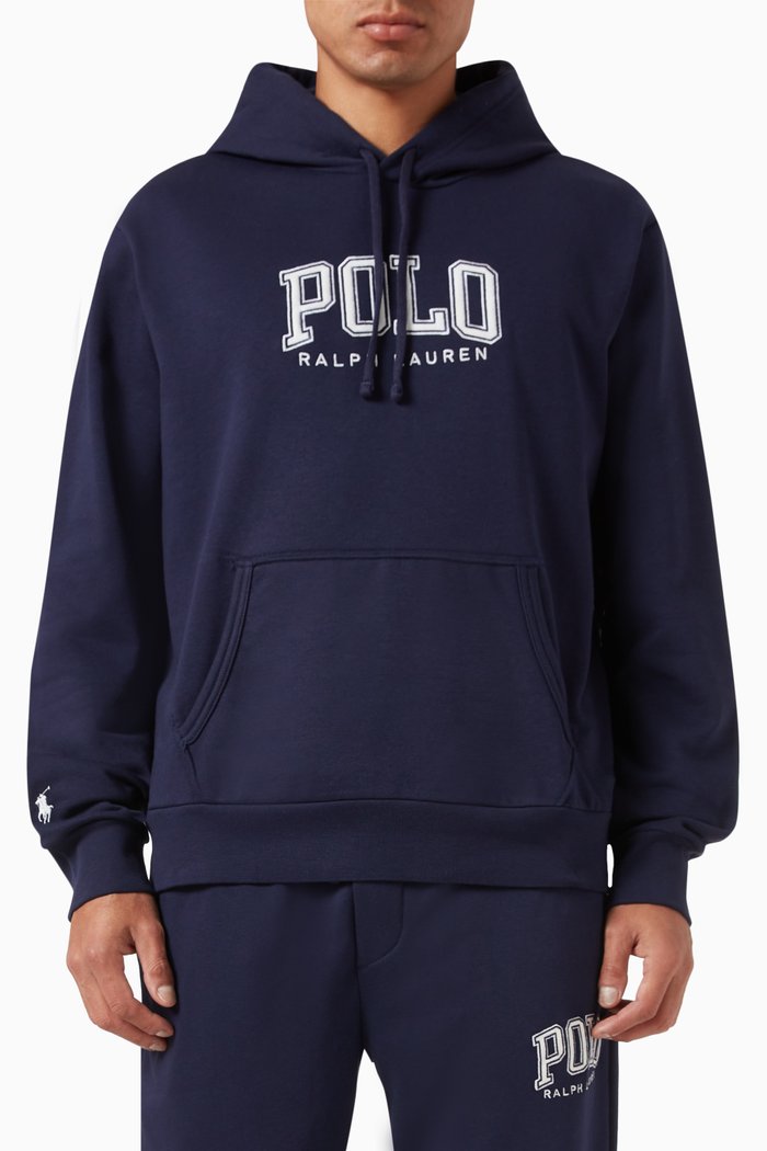 

Logo Sweatshirt in Cotton-blend, Blue