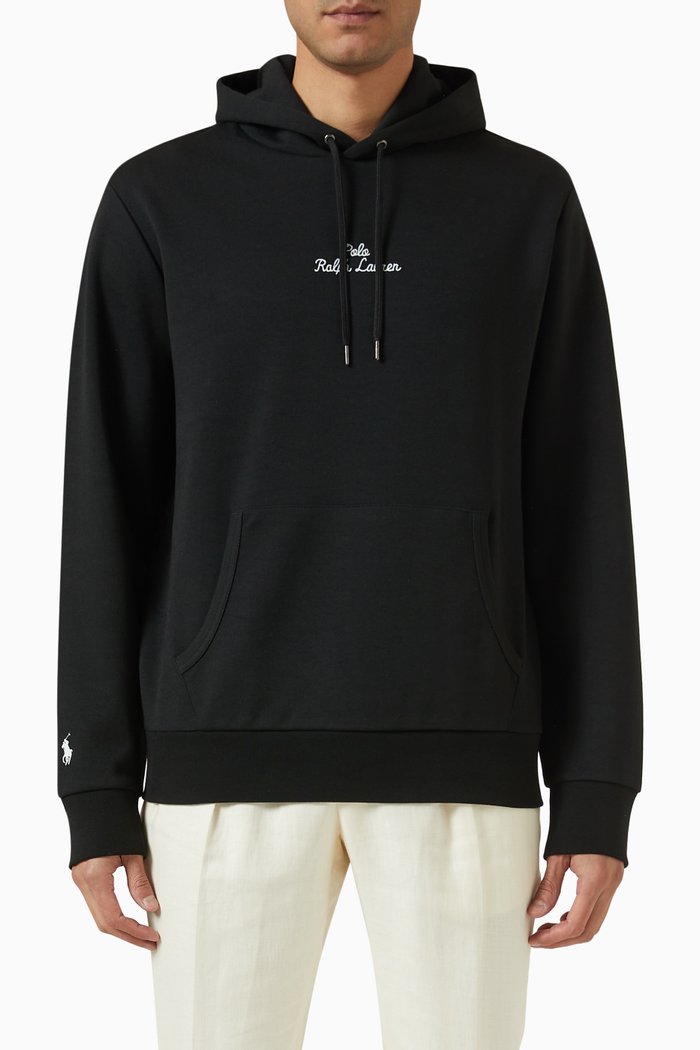 

Logo Hoodie in Cotton-blend, Black