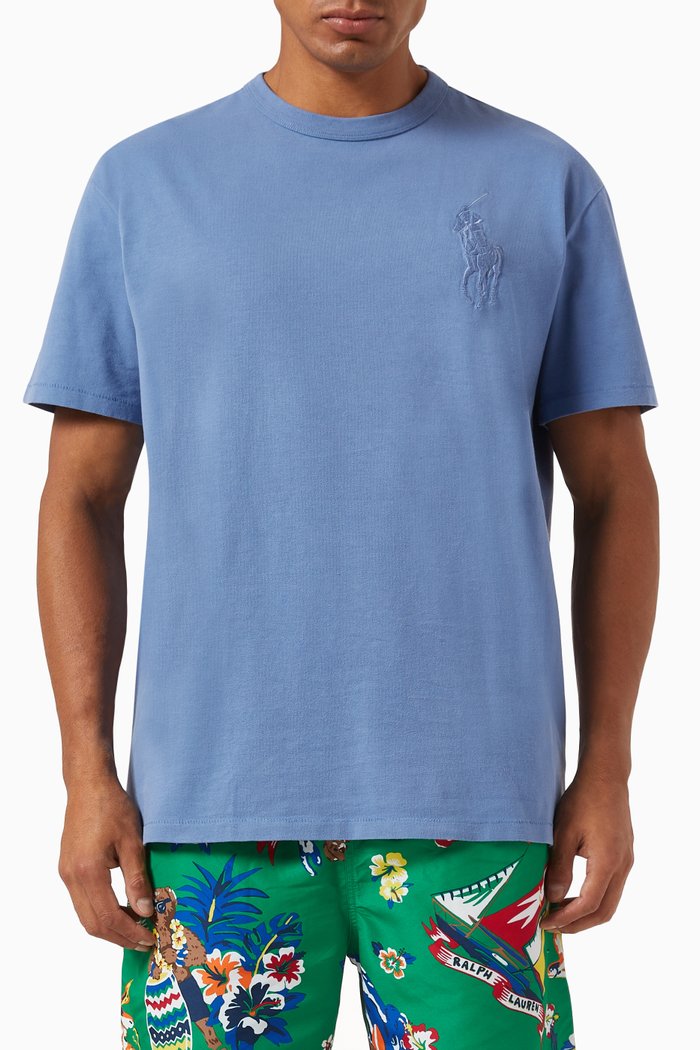 

Big Pony T-shirt in Cotton-jersey, Blue