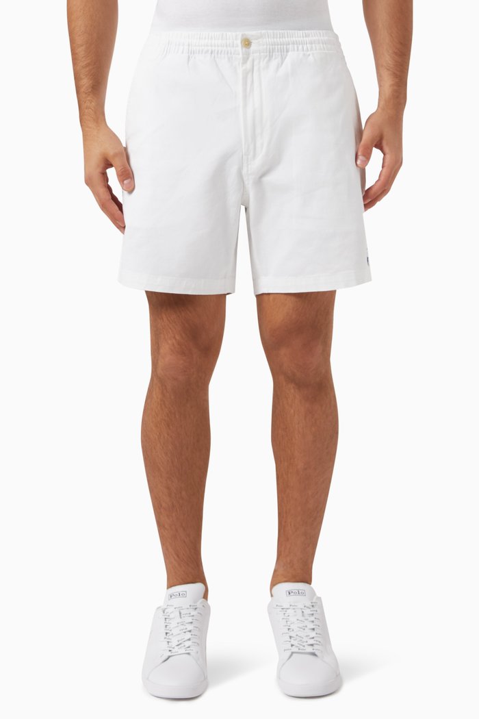 

Prepster Shorts in Cotton, White