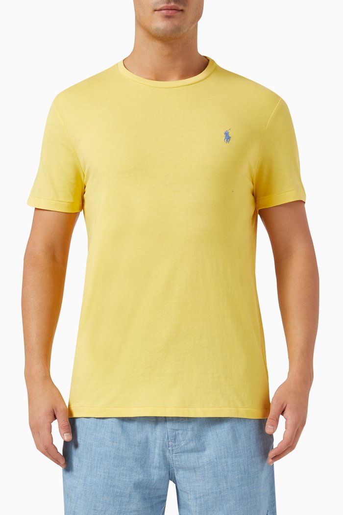 

Pony Logo T-shirt in Cotton, Yellow