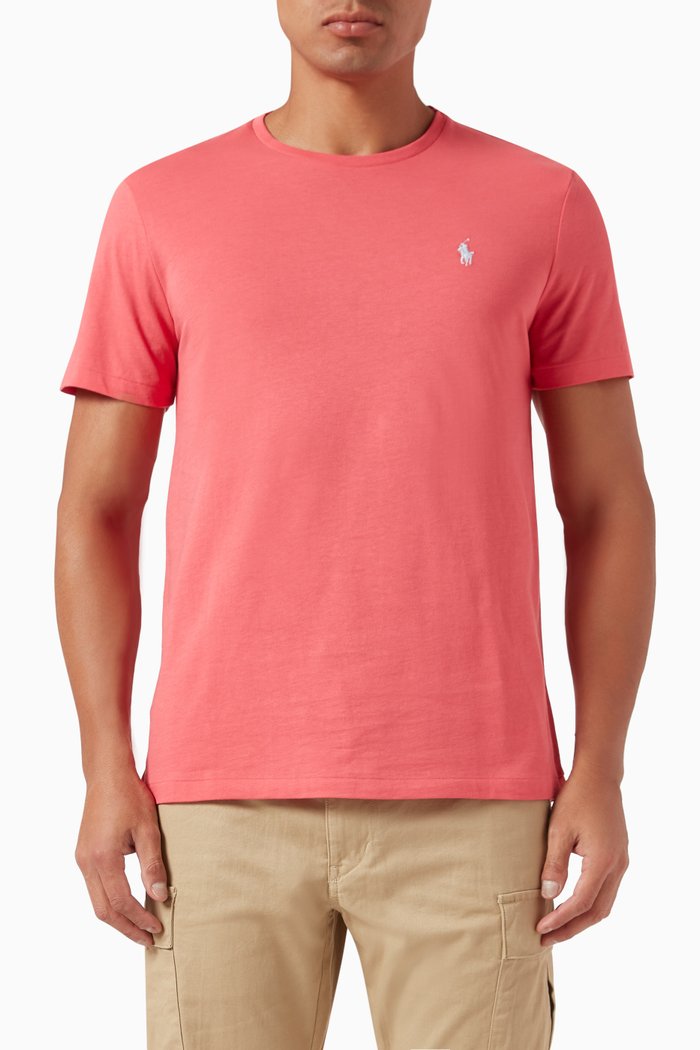 

Pony T-shirt in Cotton, Red