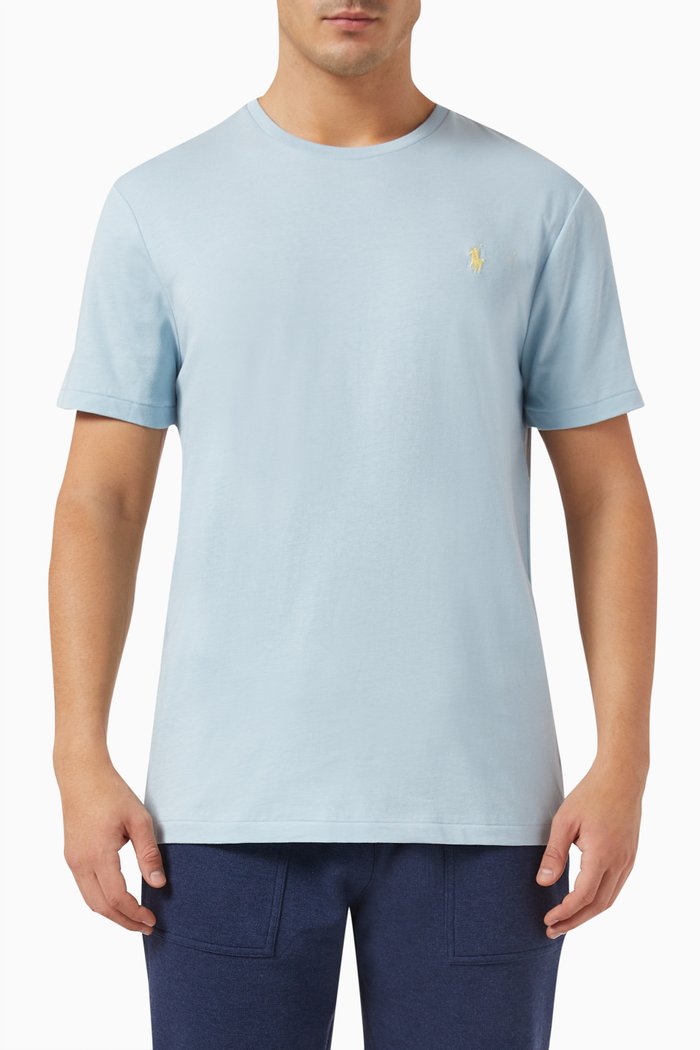 

Pony Logo T-shirt in Cotton, Blue