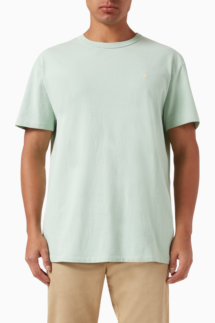 

Logo T-shirt in Cotton, Green