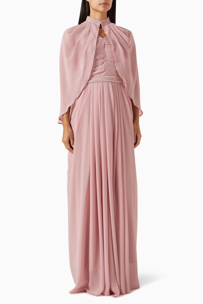 

Cape & Dress Set, Pink